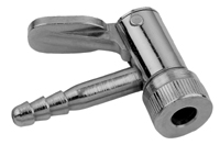 Bico de Encher Pneu C/Prendedor 90 Graus MANG. 1/4"