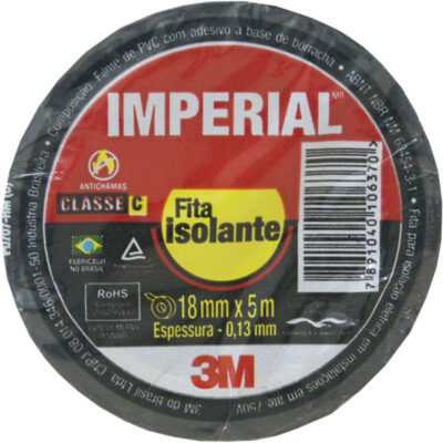 FITA ISOLANTE C/COLA IMPERIAL 3M