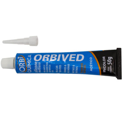 SILICONE USO GERAL TRANSPARENTE 50g ORBI