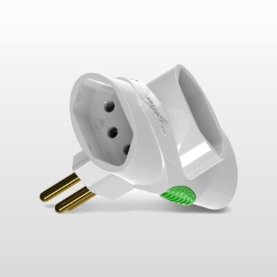 ADAPTADOR 2P+T C/PINOS REDONDOS P/3 SAÍDAS 2P+T 10A DANEVA
