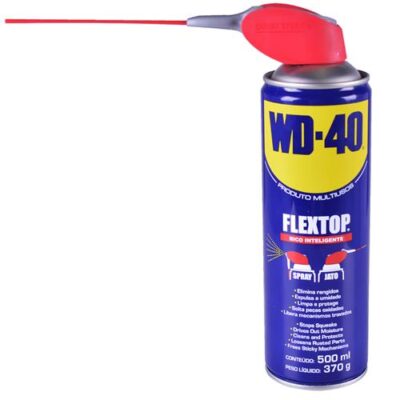 WD 40 ÓLEO ANTICORROSIVO SPRAY TB 500ml/370g BICO FLEXTOP